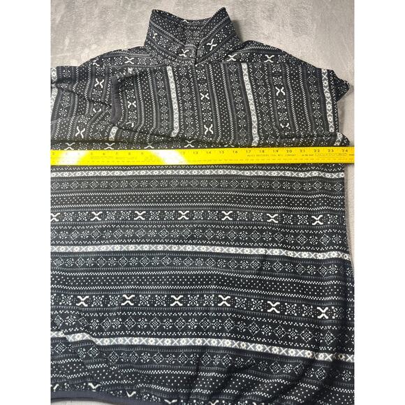 Jachs New York Cabin Collection‎ Fleece Geometric Pullover Mock Neck Size XL - Picture 5 of 8